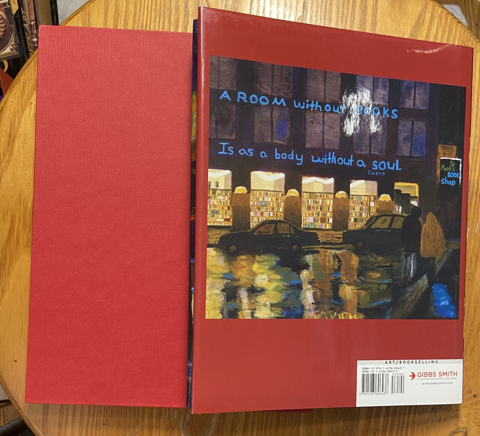 Art of the Bookstore Gibbs Smith HC/Slipcase 2009 Art Like New