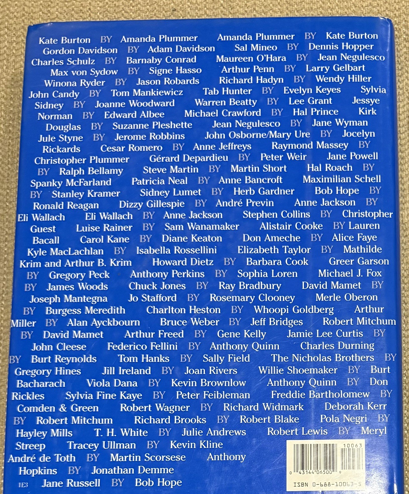 Double Exposure, Take Three by Roddy McDowall Lg 10.5″ x 14″ (1992, HC, 1st Ed)