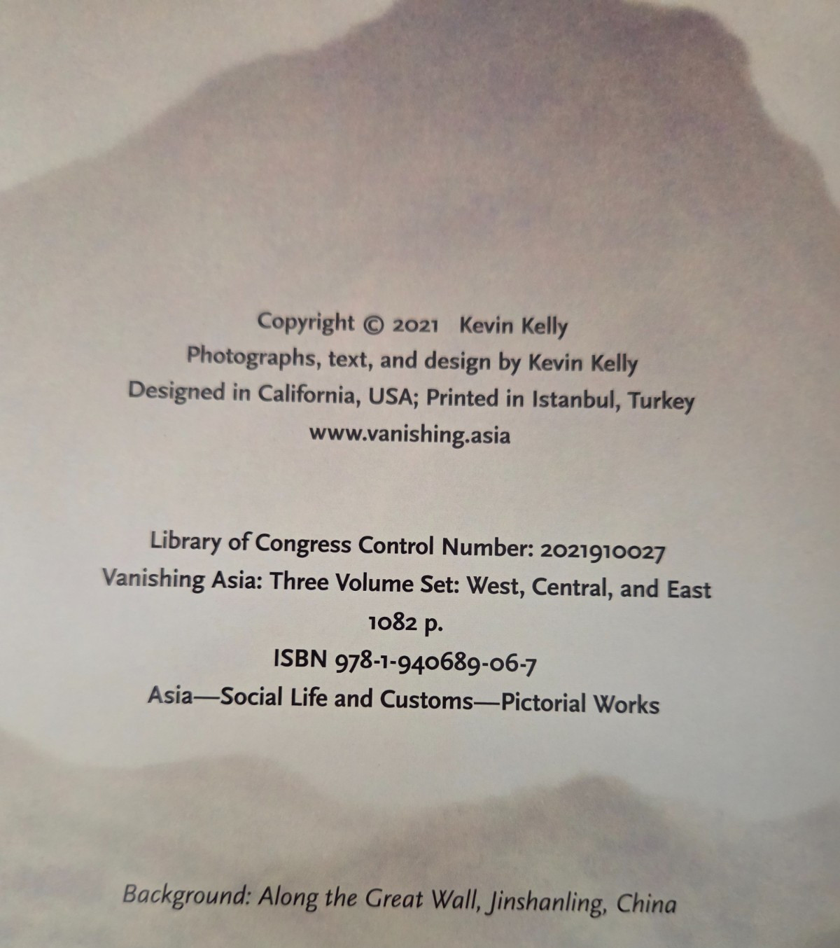 Vanishing Asia | 3 Volume Set | Kevin Kelly | Houghton Mifflin 2021 Slipcase VG+