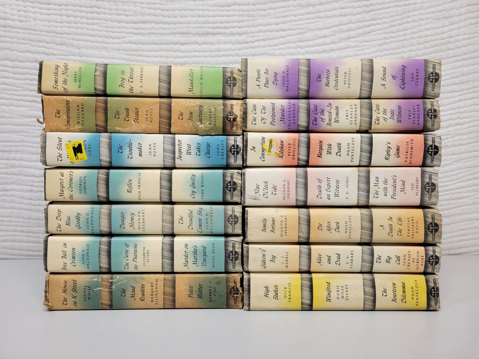Lot of 14 Detective Book Club 3-in-1 Mystery Books