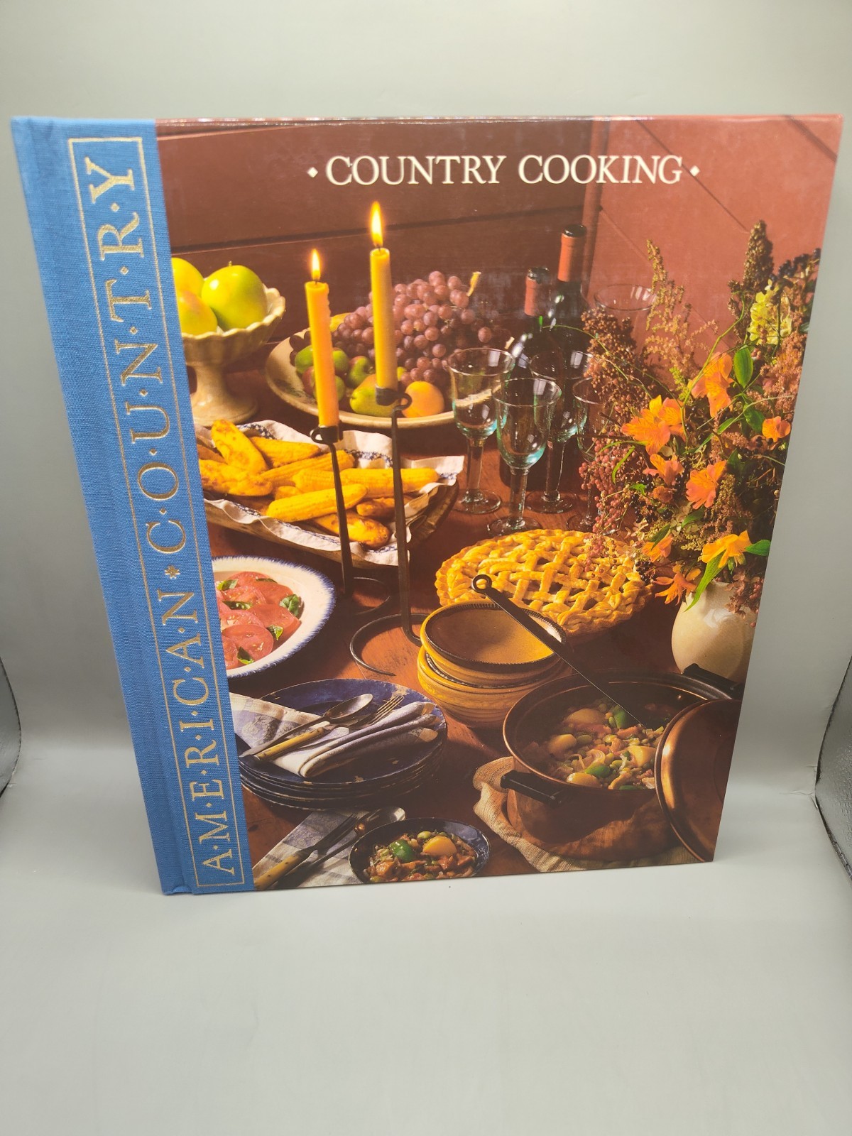 Lot of 4 Vintage Time Life American Country Books Hardcover Cooking Decor Decora