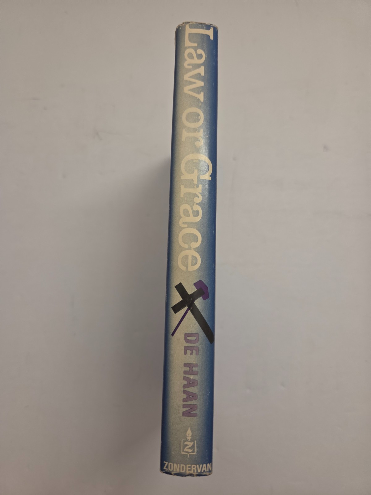 Law or Grace by Martin R. De Haan 1965 Hardcover Dust Jacket Christian Spiritual