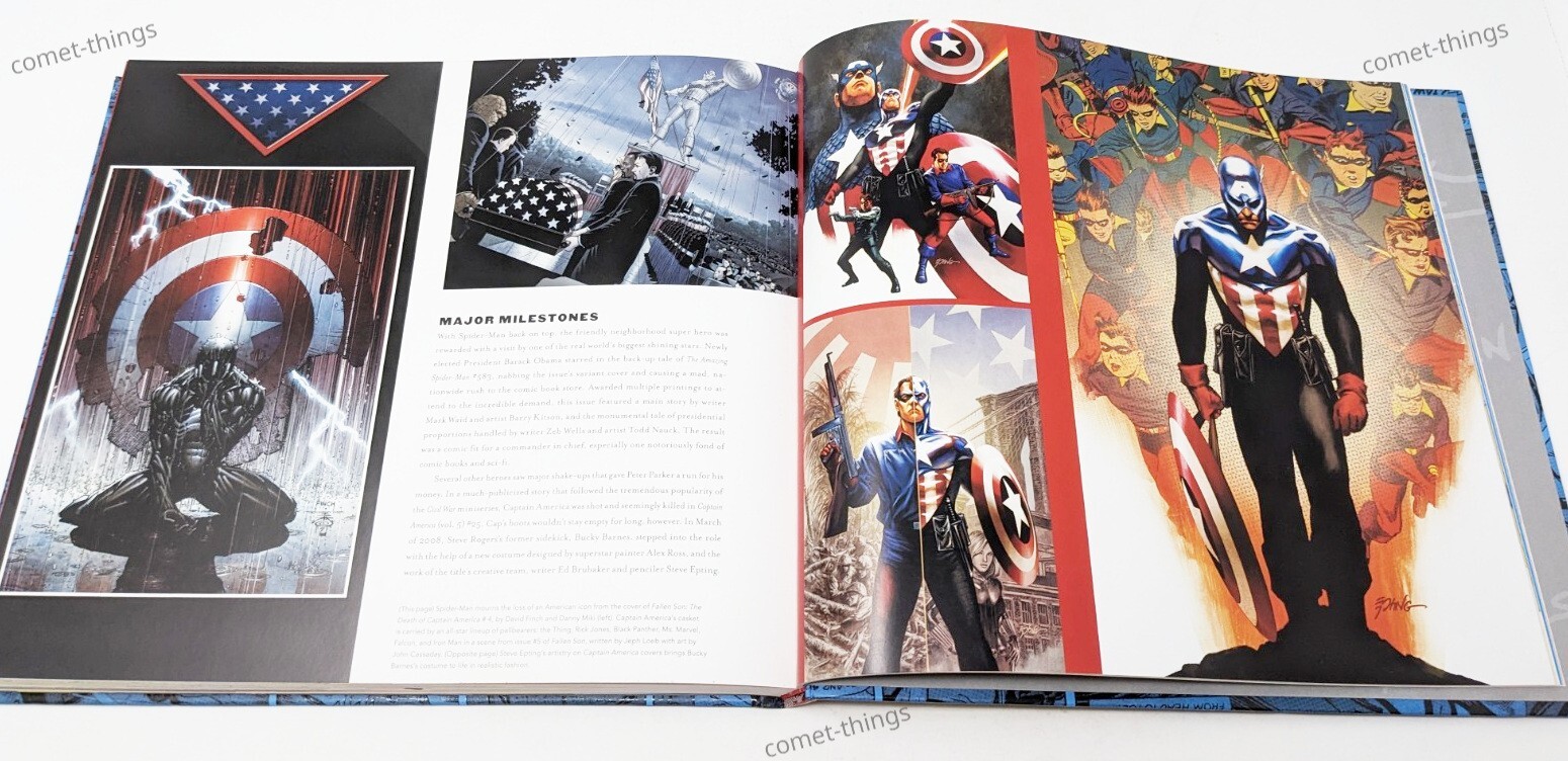 The Marvel Vault: A Visual History – Hardcover ~ Thomas, Roy LIKE NEW
