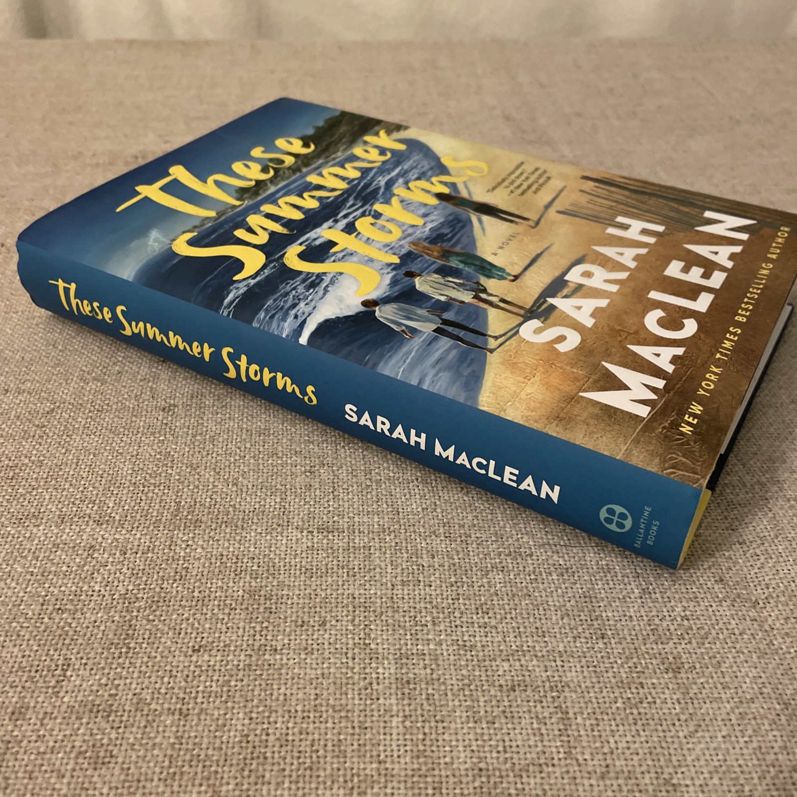 These Summer Storms by Sarah MacLean 2025 Hardcover First Edition 1st Printing