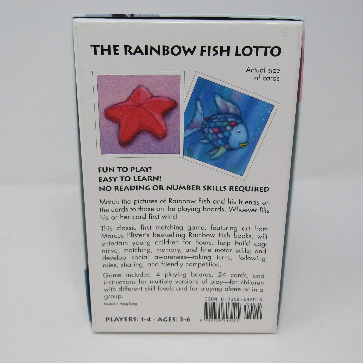 Rainbow Fish Lotto by Marcus Pfister (2000, Card Game) 100% Complete
