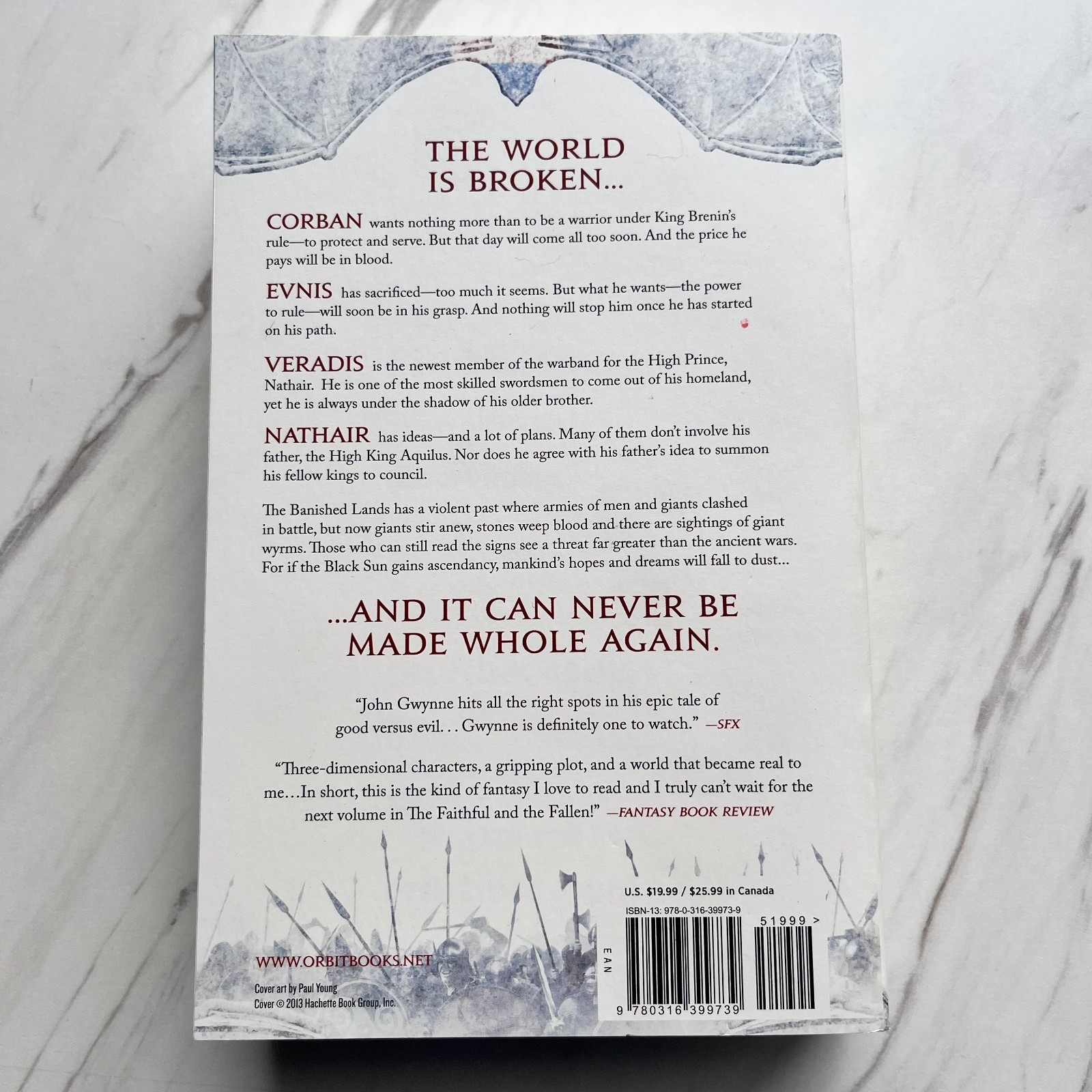 Malice – The Faithful and The Fallen Series #1 by John Gwynne – First Edition
