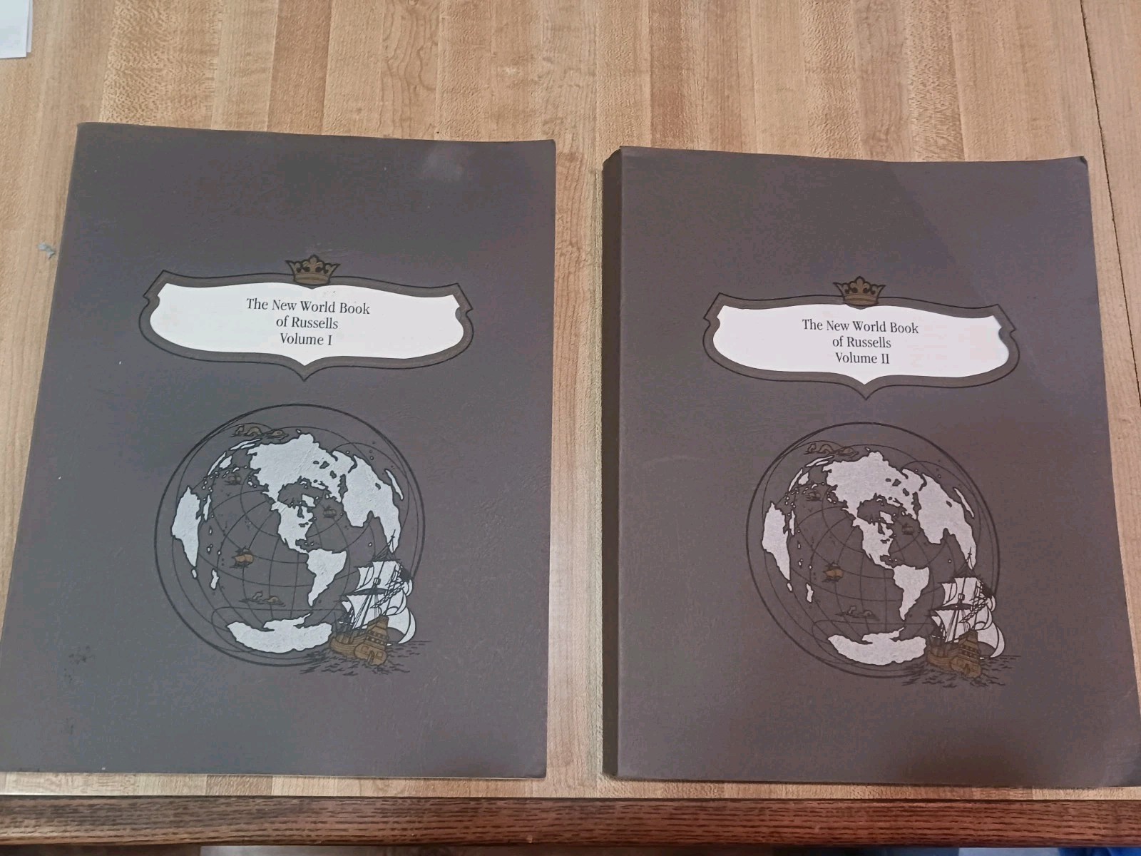 The New World Book of Russells Volume 1 and 2 by Halbert’s Family Heritage, Name