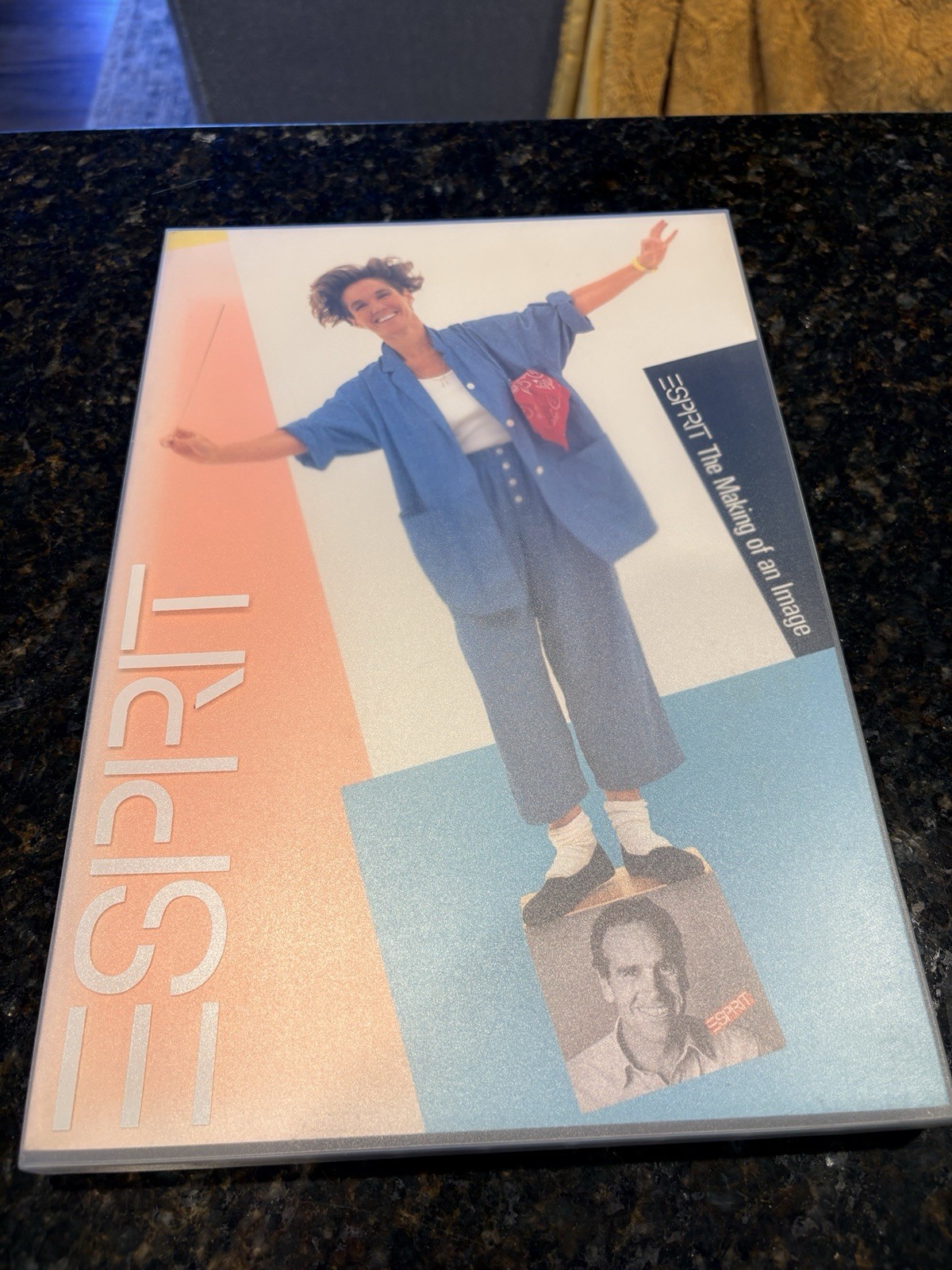 ESPRIT The Making Of An Image 1985 Brand Advertising Design Book &Plastic Sleeve