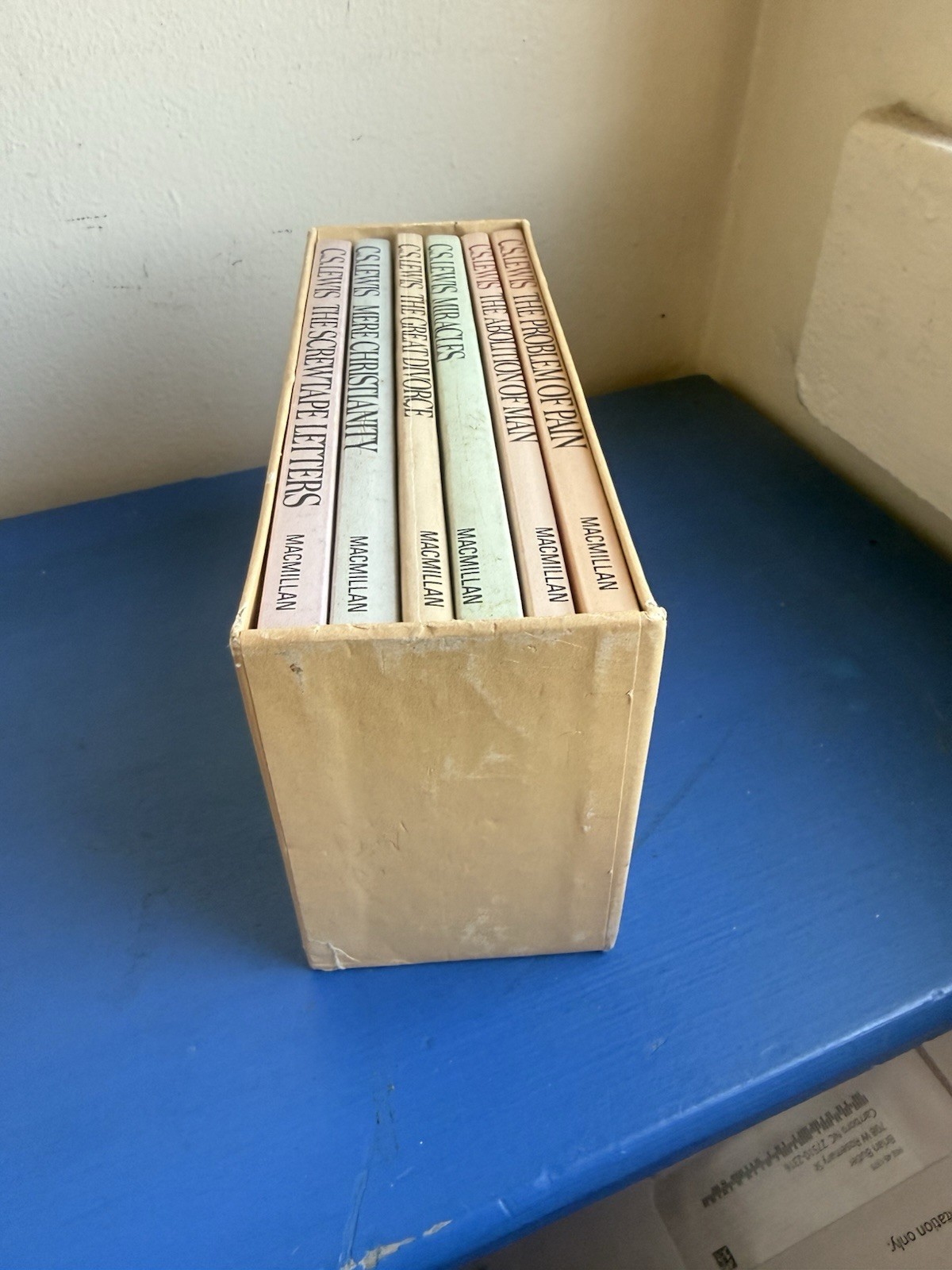 Vintage C. S. Lewis Box Set Six Spiritual Classics