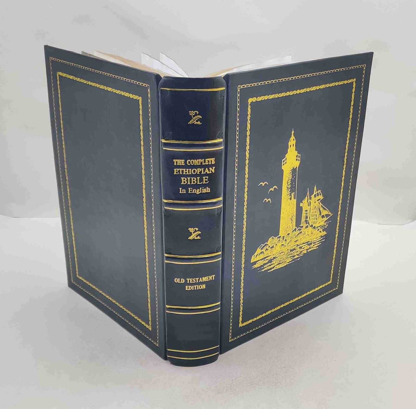 Ethiopian Bible in English Complete- Old Testament Large [Premium Leather Bound]