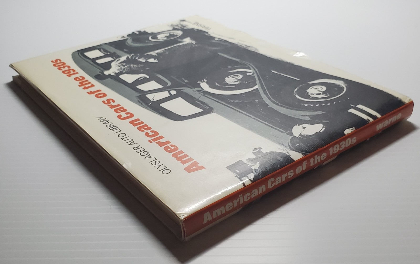 American Cars of the 1930’s Vintage Hardcover w/DJ (1971)