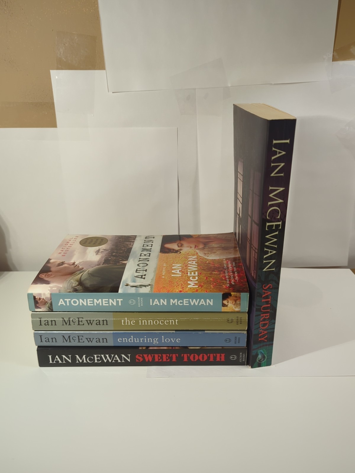5 X Ian McEwan Paperback Bundle, Fiction, Psychological Thriller, Romance