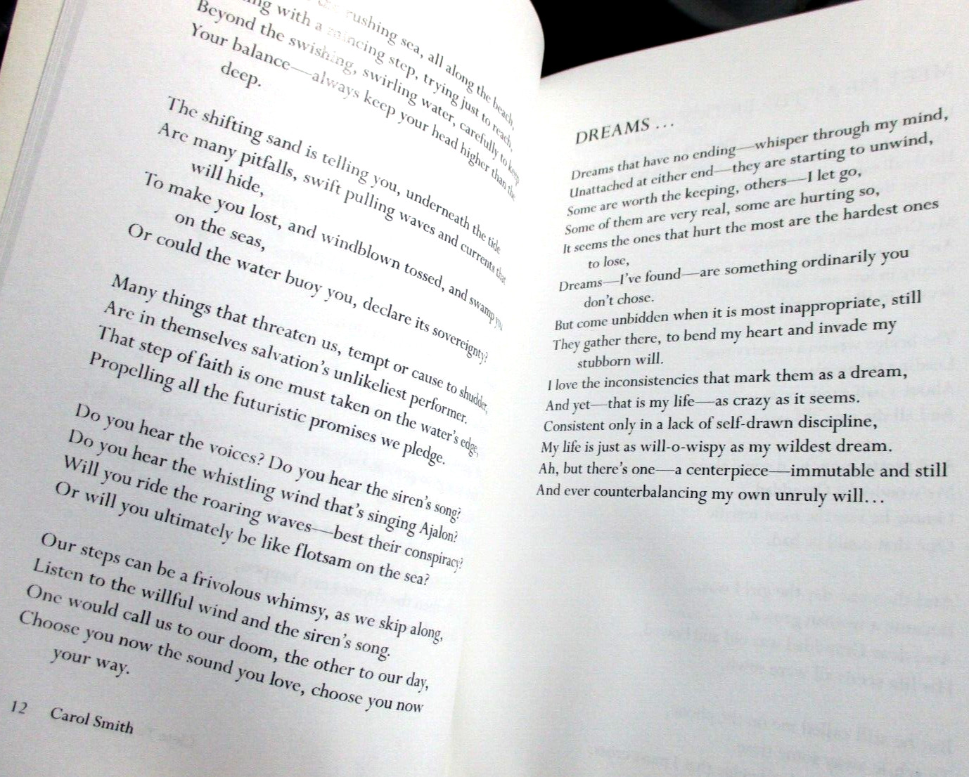 Close to My Heart by Carol Smith, 2006 SC, Signed by Carol