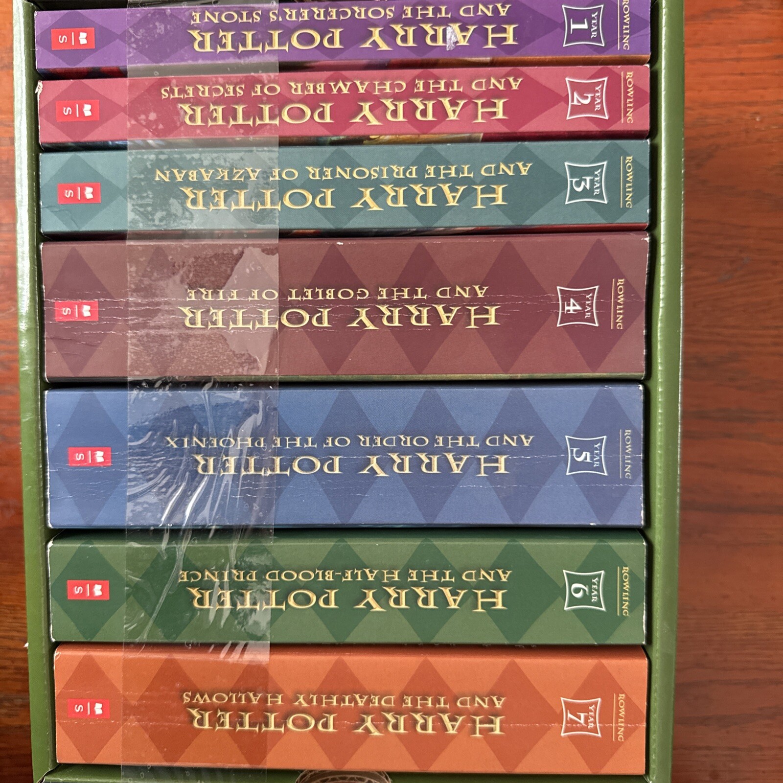 Harry Potter Paperback Boxset #1-7 by J. K. Rowling (2009, Hardcover)