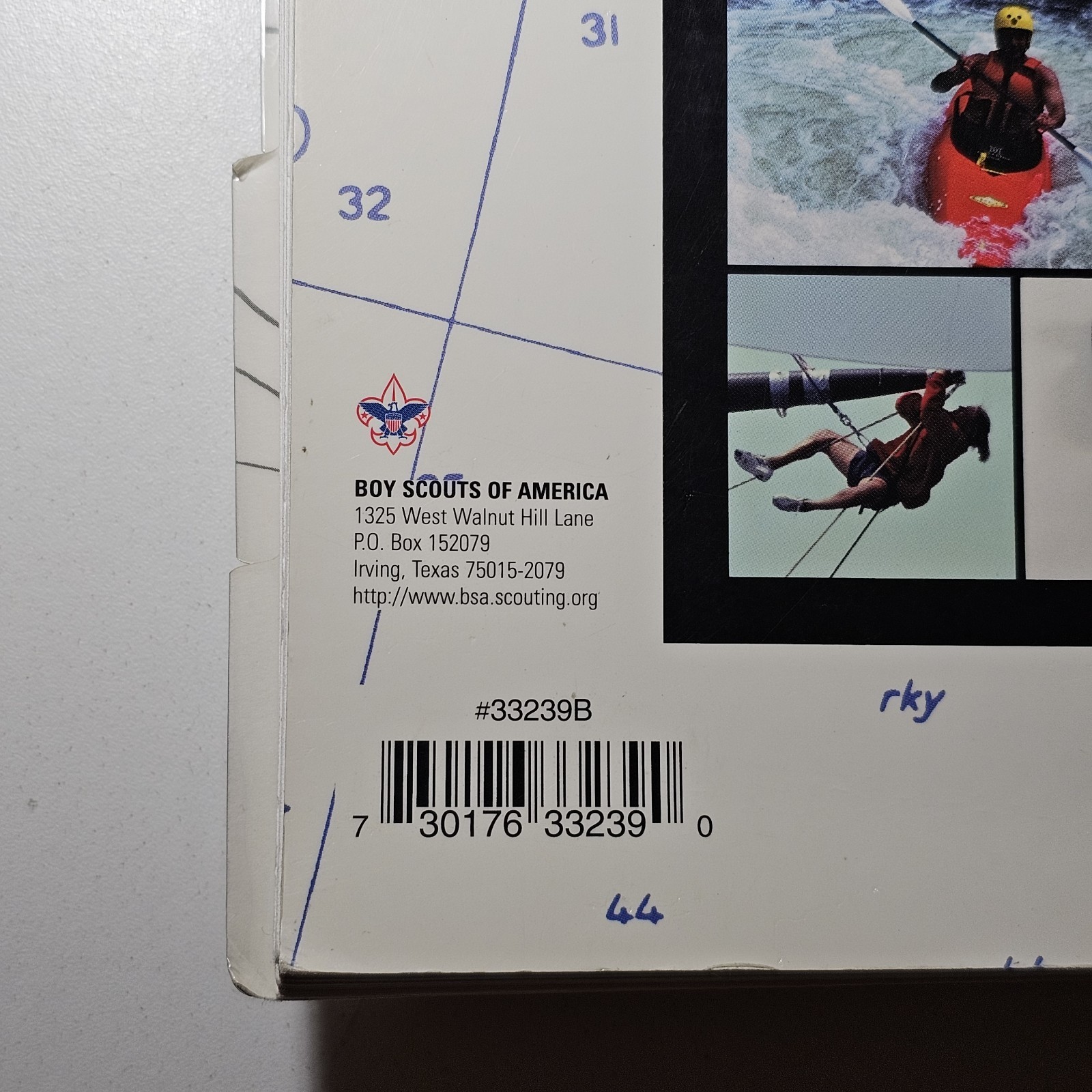 Sea Scouts Manual by BSA Boy Scouts of America Spiral Bound Great Condition
