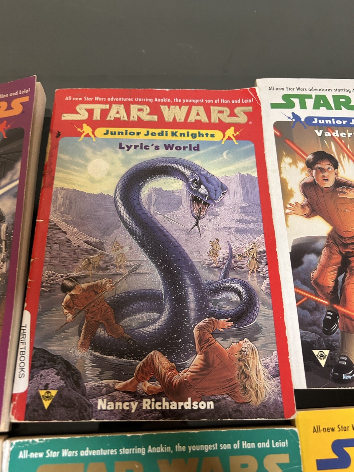 Star Wars 1995 Scholastic Junior Jedi Knights Books Set – Used/Read Description