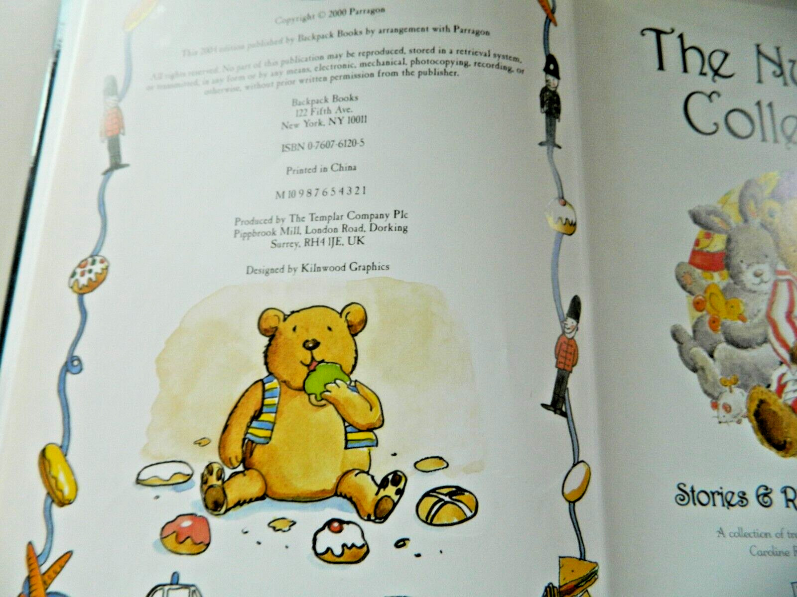 The Nursery Collection Stories & Rhymes For The Very Young HC Book 383 Pages