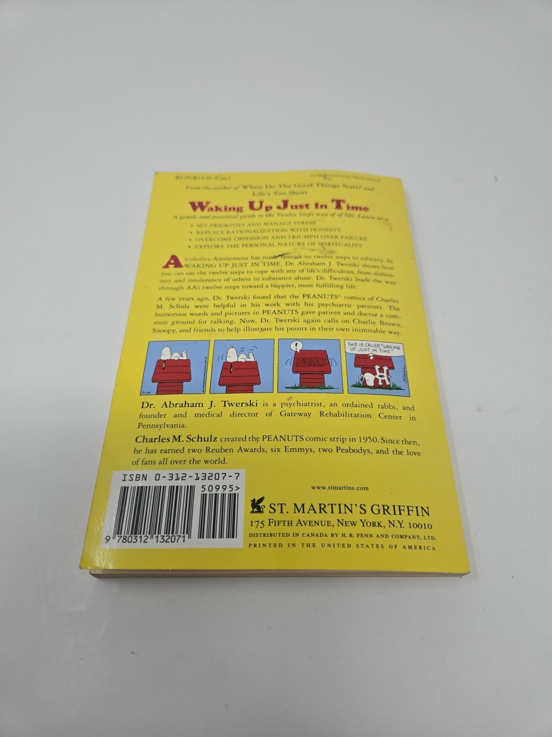 Waking Up Just in Time by Abraham J. Twerski, M.D.