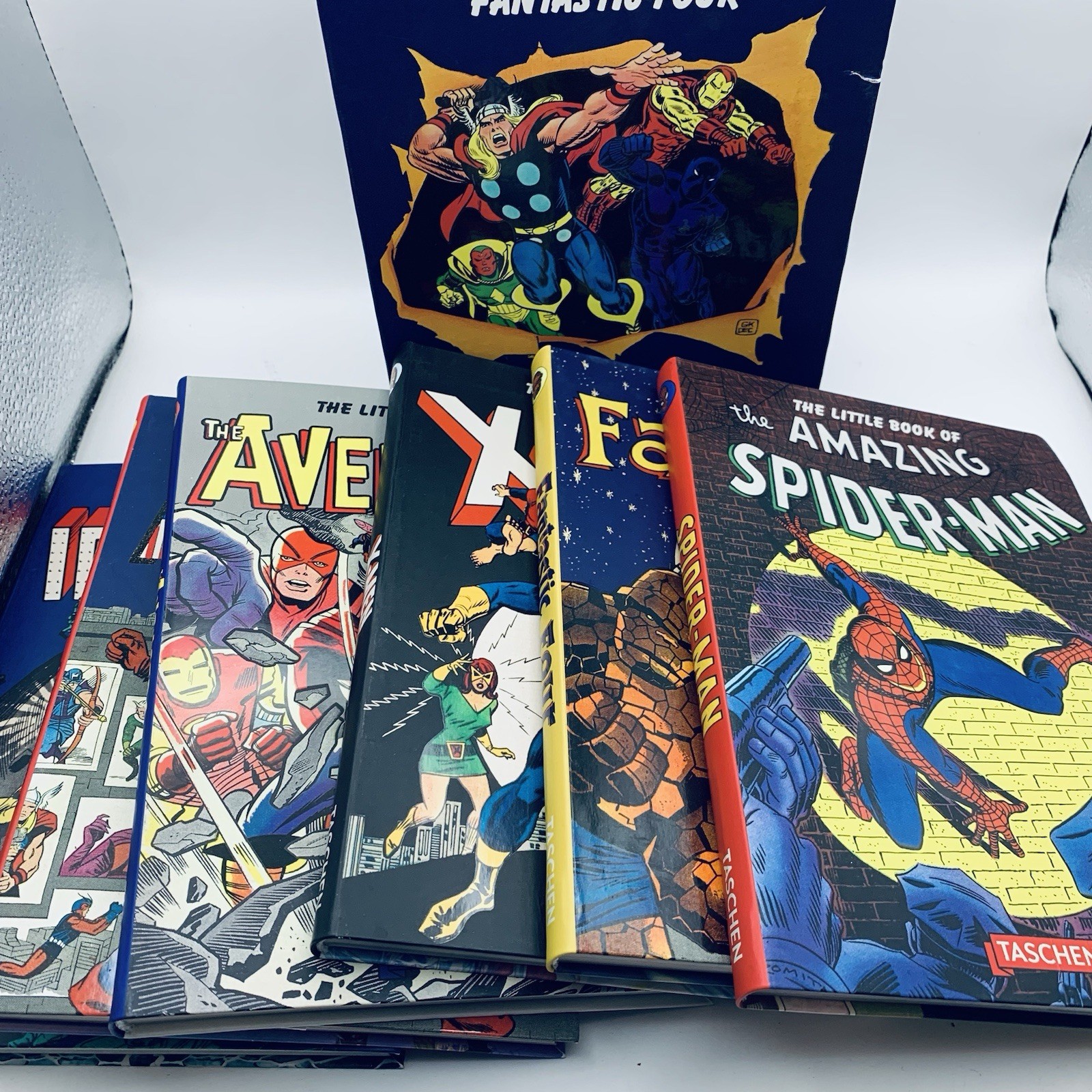 Marvel Super Heroes: 6-Book Set, Author Roy Thomas Taschen Ironman Spiderman