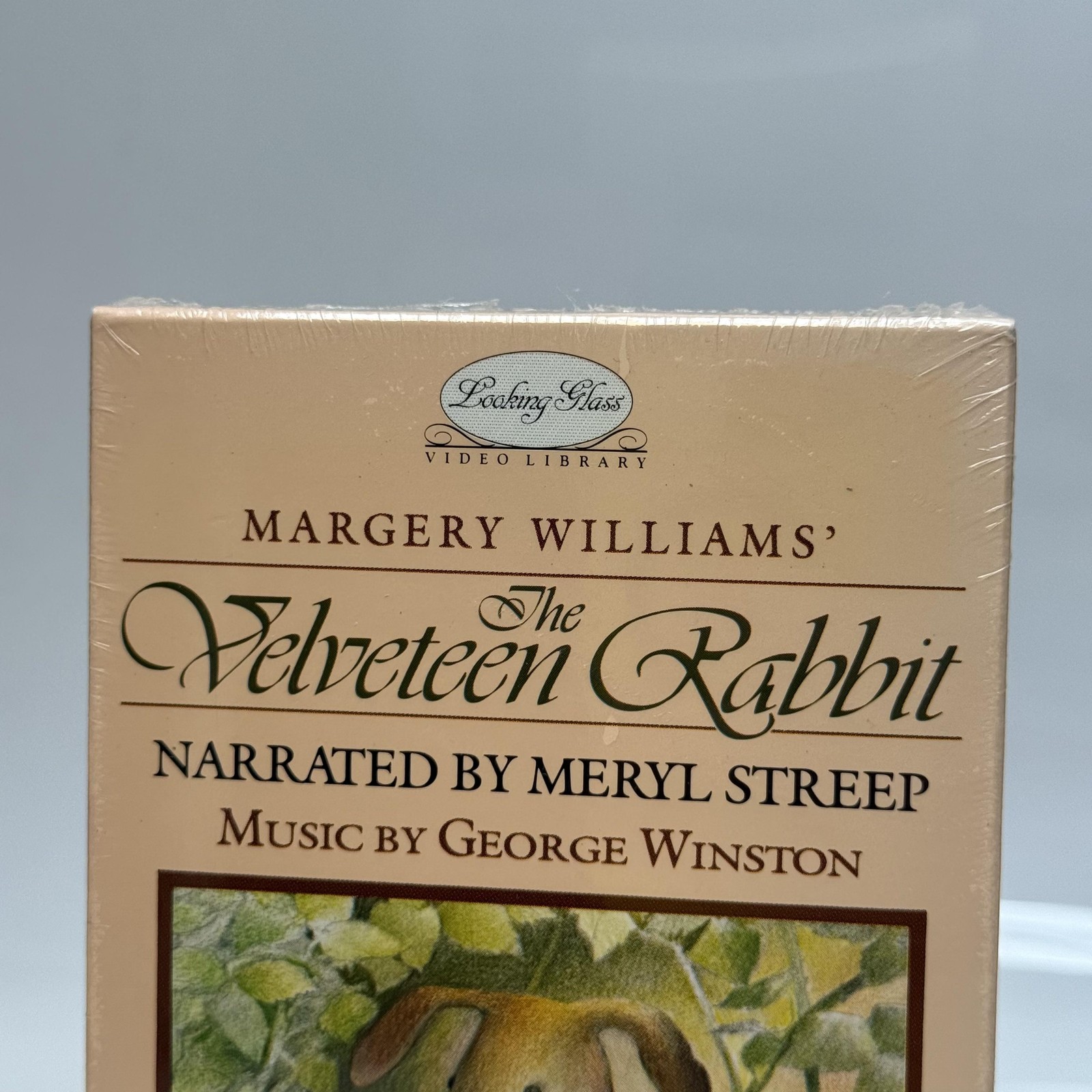 Vintage Velveteen Rabbit VHS Sealed Narrated by Meryl Streep 1985 Kids Classic