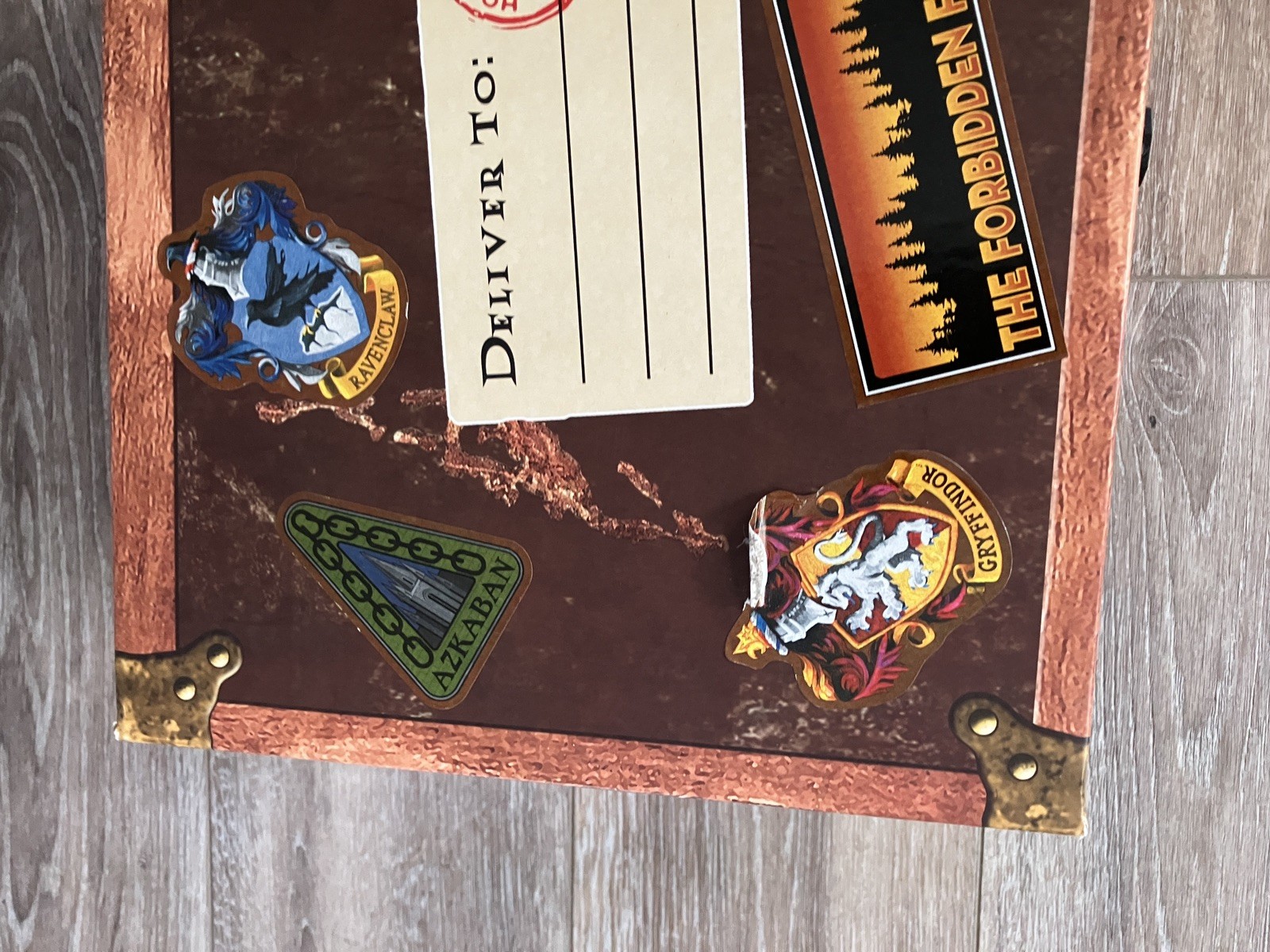 Harry Potter Empty Box ONLY Trunk Chest ONLY Limited Edition -READ Description