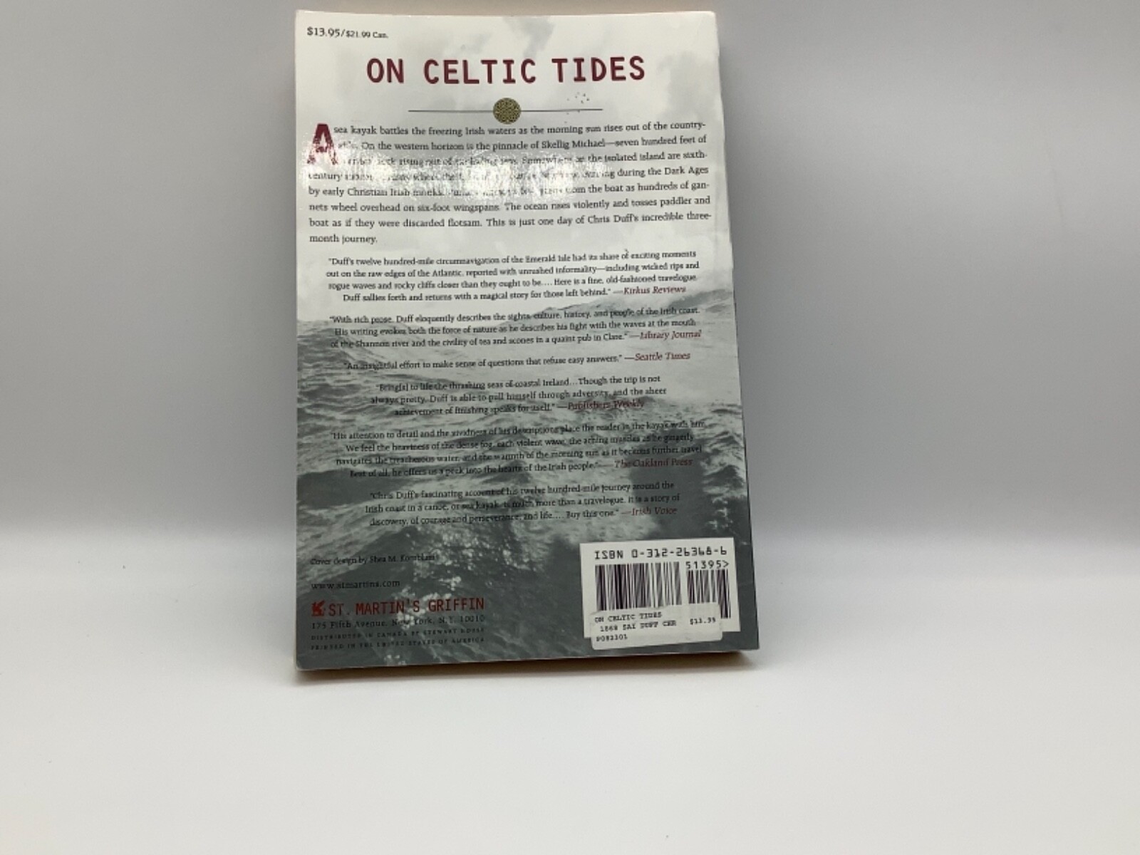 On Celtic Tides by Chris Duff-0312263686-By Chris Duff-269 Pages-1999
