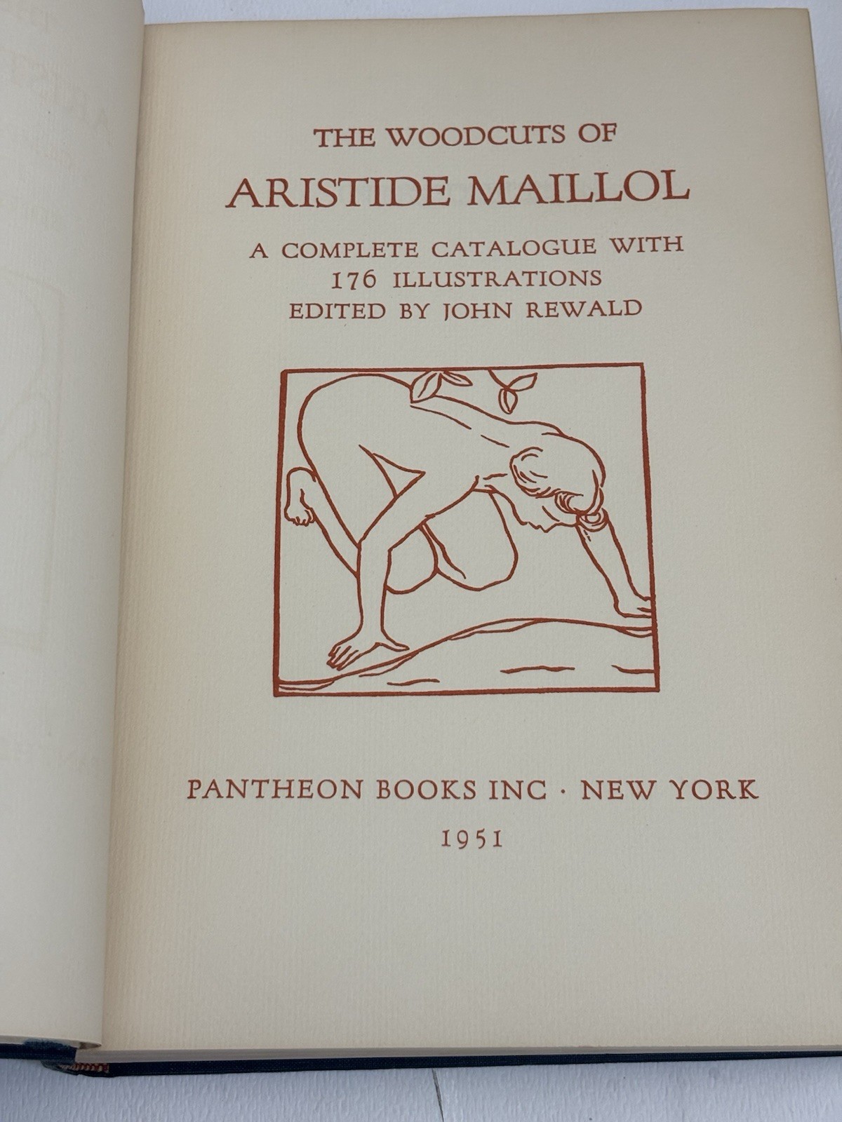 The Woodcuts of Aristide Maillol – 1951 Pantheon