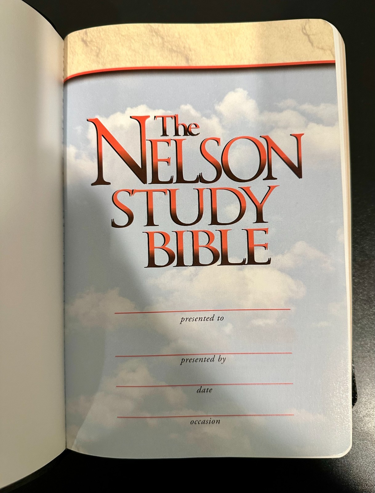 The Nelson Study Bible Nelson’s Complete Study System NKJV (Black, Nelson 2885)