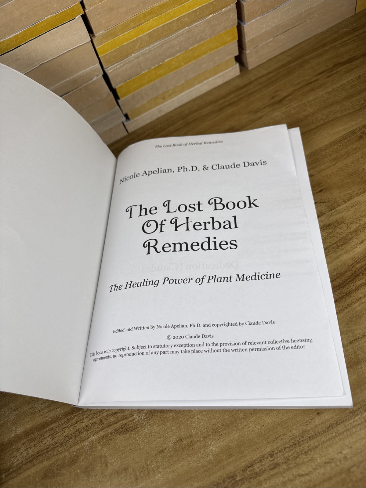 The Lost Book Of Herbal Remedies Healing Power Plant Medicine Paperback