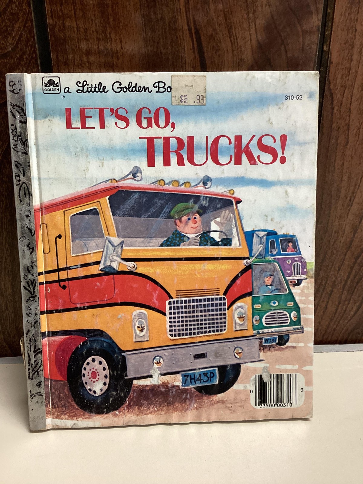 Vintage Little Golden Books Lot 7 Dumbo Mother Goose Trucks Elf Drum Porky