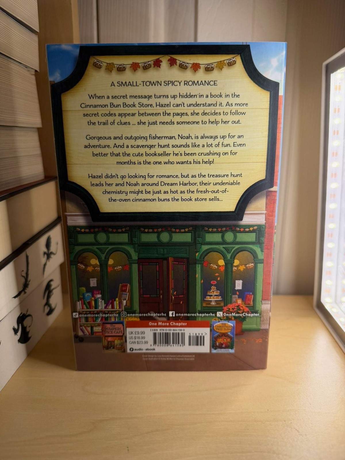 The Pumpkin Spice Café and The Cinnamon Bun Book Store by Laurie Gilmore Set