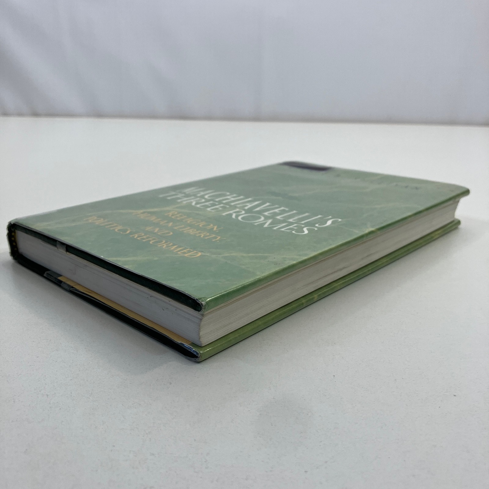 Machiavelli’s Three Romes HCDJ 1996 Ex-Library Vickie Sullivan Religion Liberty
