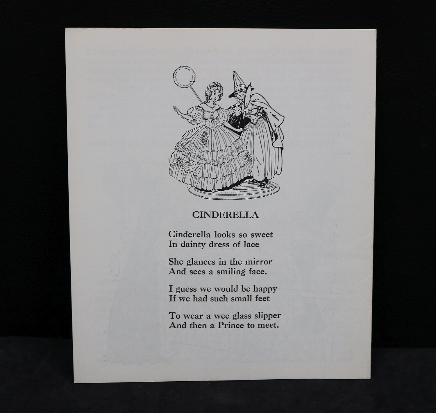 VINTAGE 1930s Platt & Munk Co. Children’s Book Cinderella Sat198