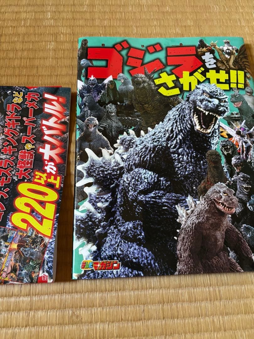 Godzilla Search Book Children’s Picture Book 220 Pages Kaiju Characters