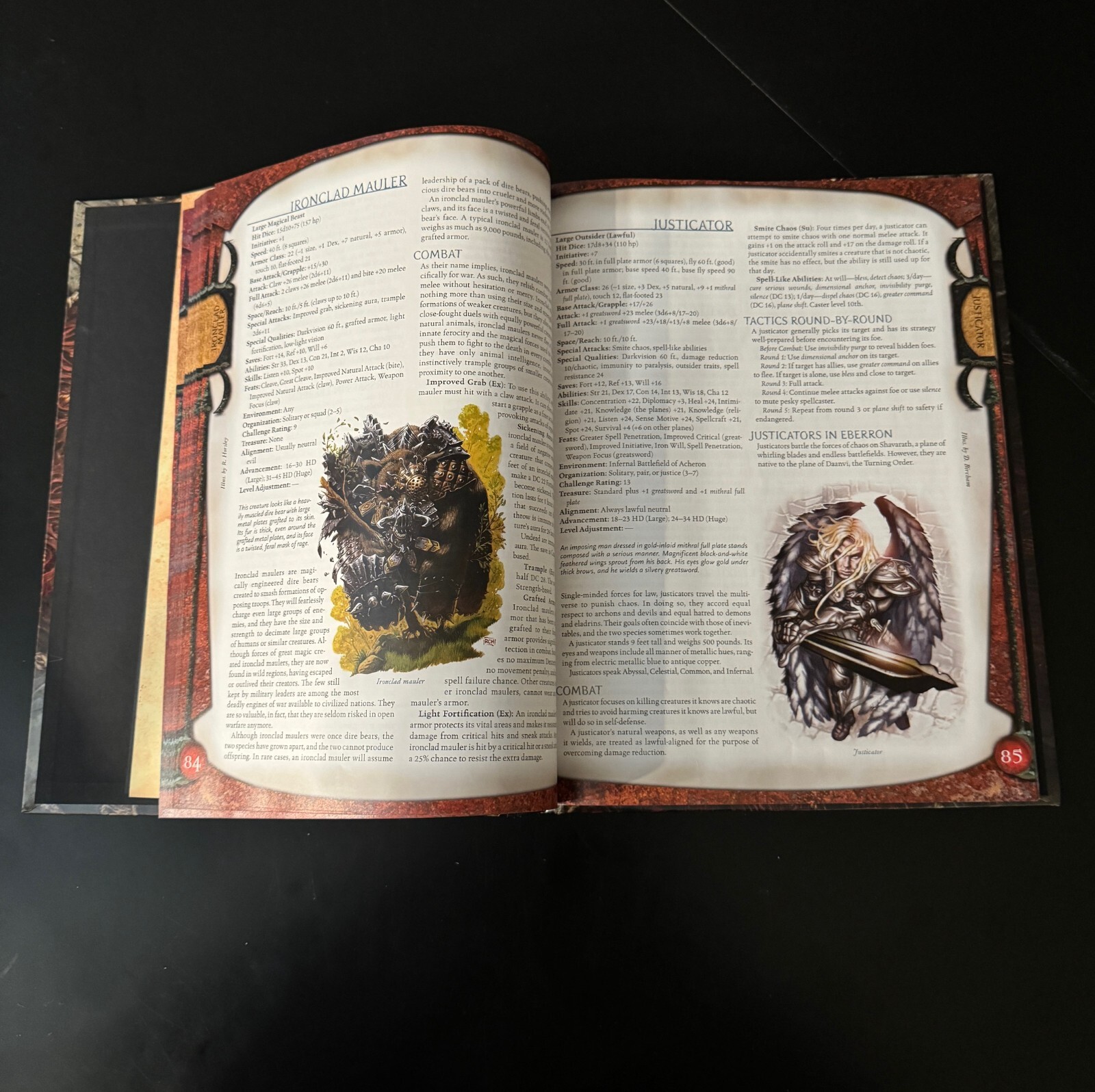 MONSTER MANUAL II (2) & MM III (3) 1st prints Dungeons & Dragons 3.0/3.5 BX T03