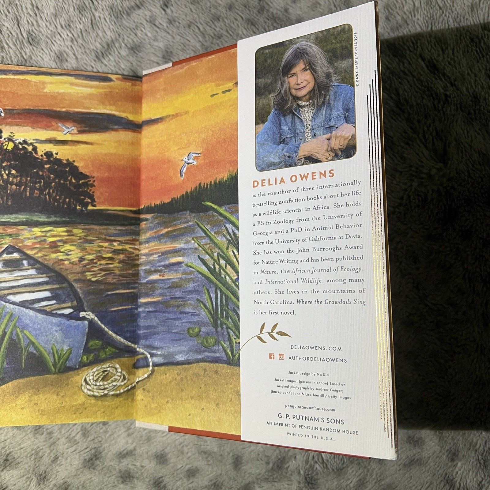 Where the Crawdads Sing Deluxe Edition First Printing HC Delia Owens Signed
