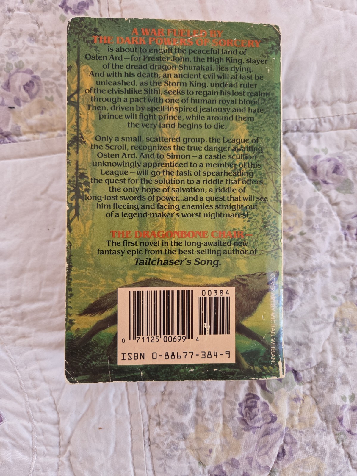 Tad Williams : To Green Angel Tower And The Dragonbone Chair PB
