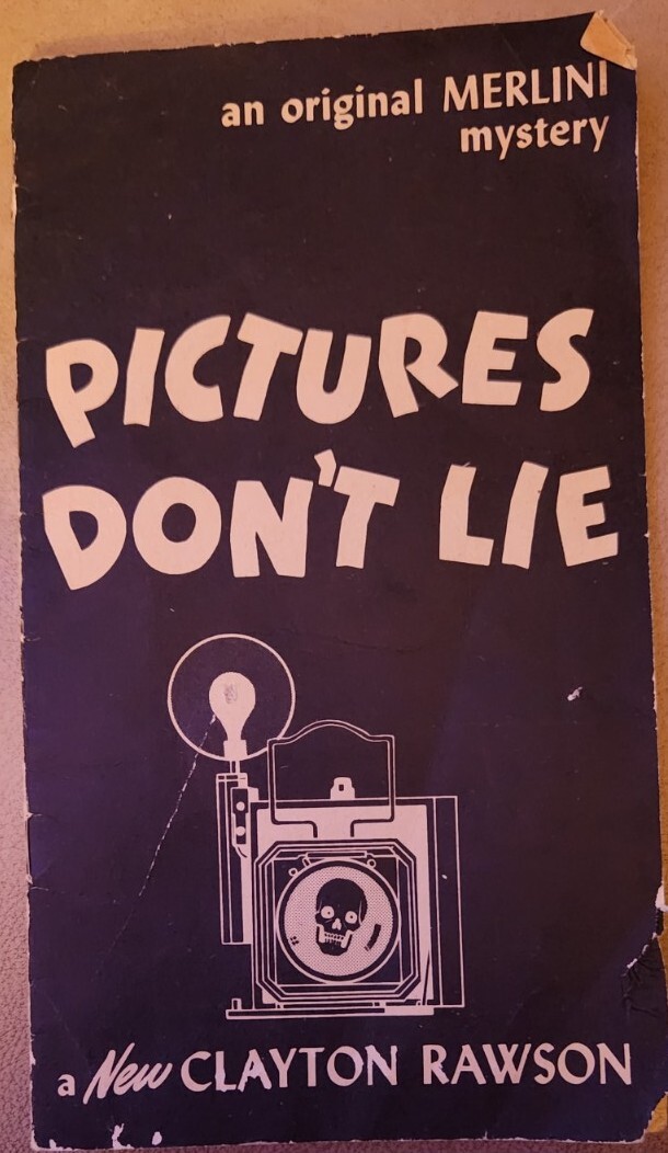 Vintage Copy „Pictures Don’t Lie“ Clayton Rawson 1950 Original Merlini Mystery!