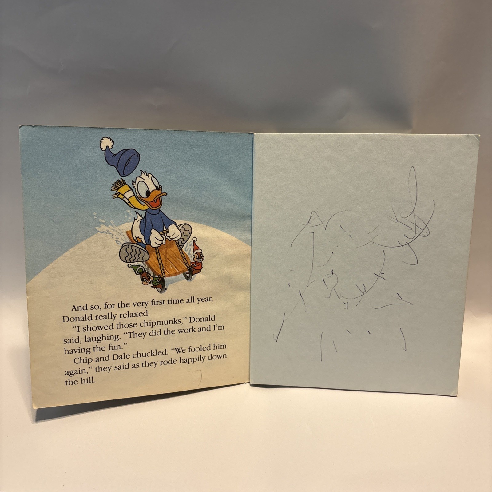 VTG A FIRST LITTLE GOLDEN BOOK CHIP ‘N DALE’S BOOK OF SEASONS 10152-25 1989
