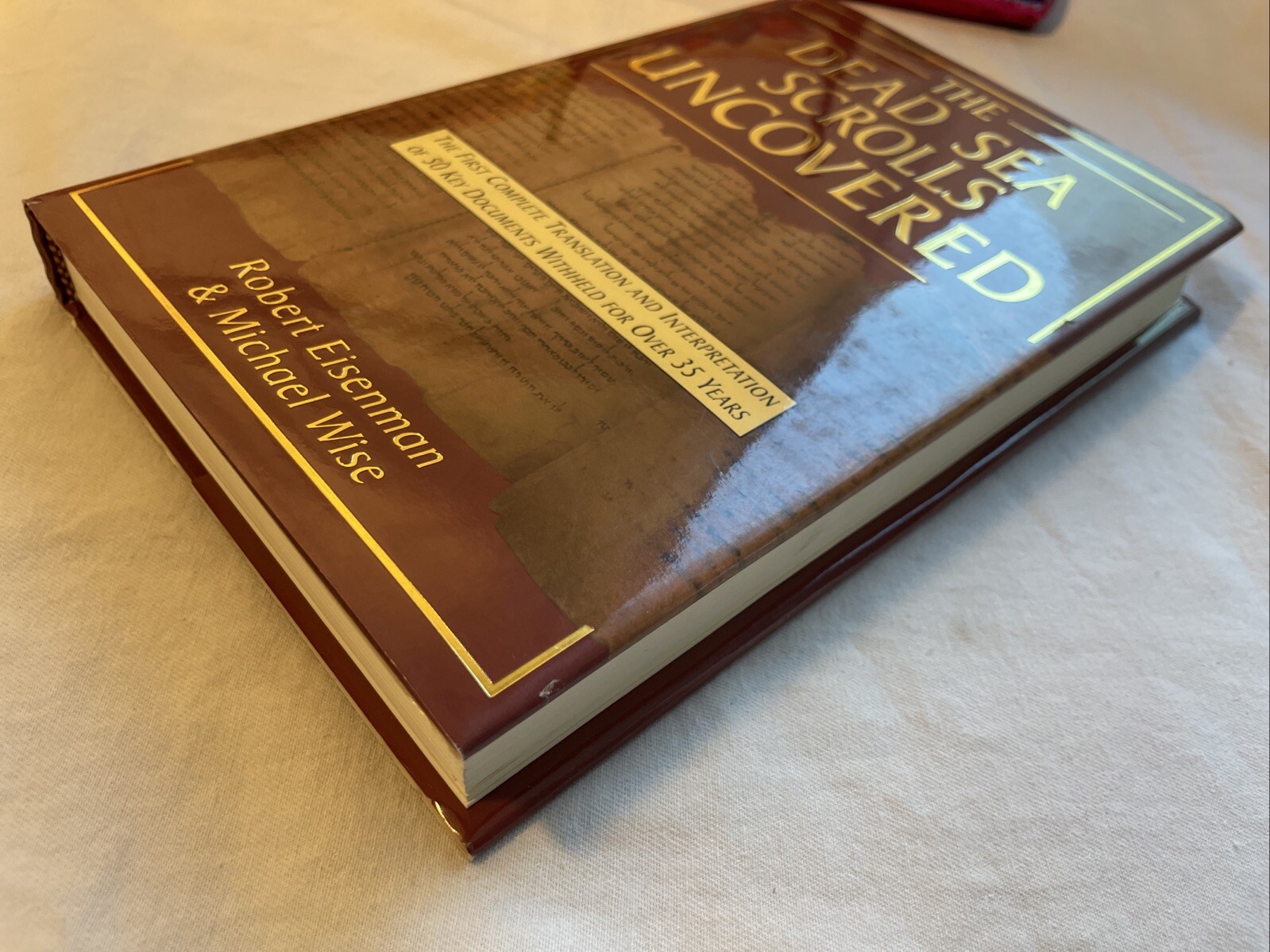 Dead Sea Scrolls Uncovered by Michael Wise and Robert Eisenman (1993, Trade…