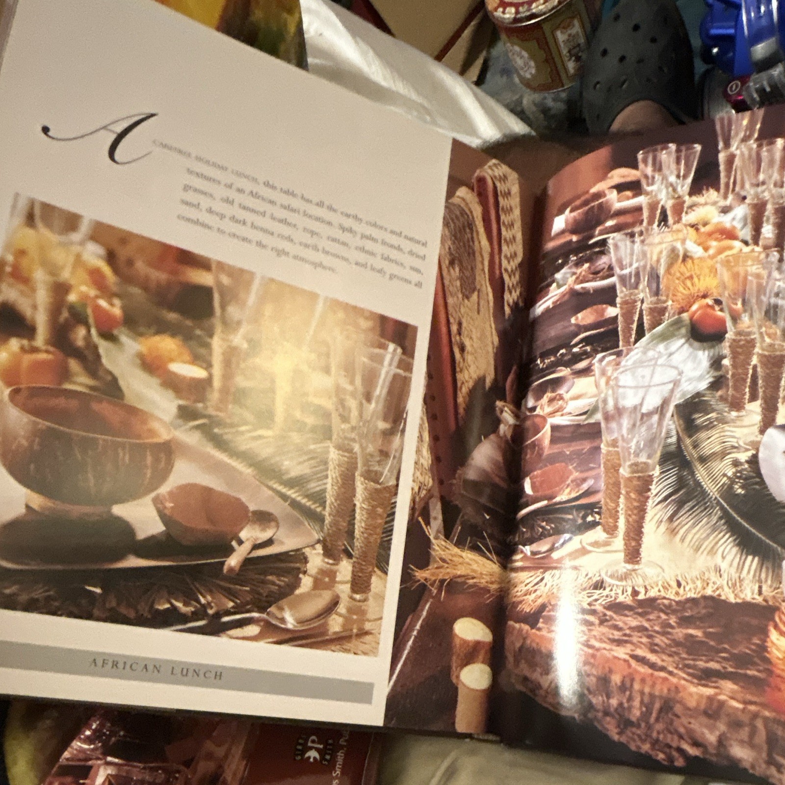 Kelly Hoppen Table Chic Hardcover Illustrated, Laurel Glen 1996