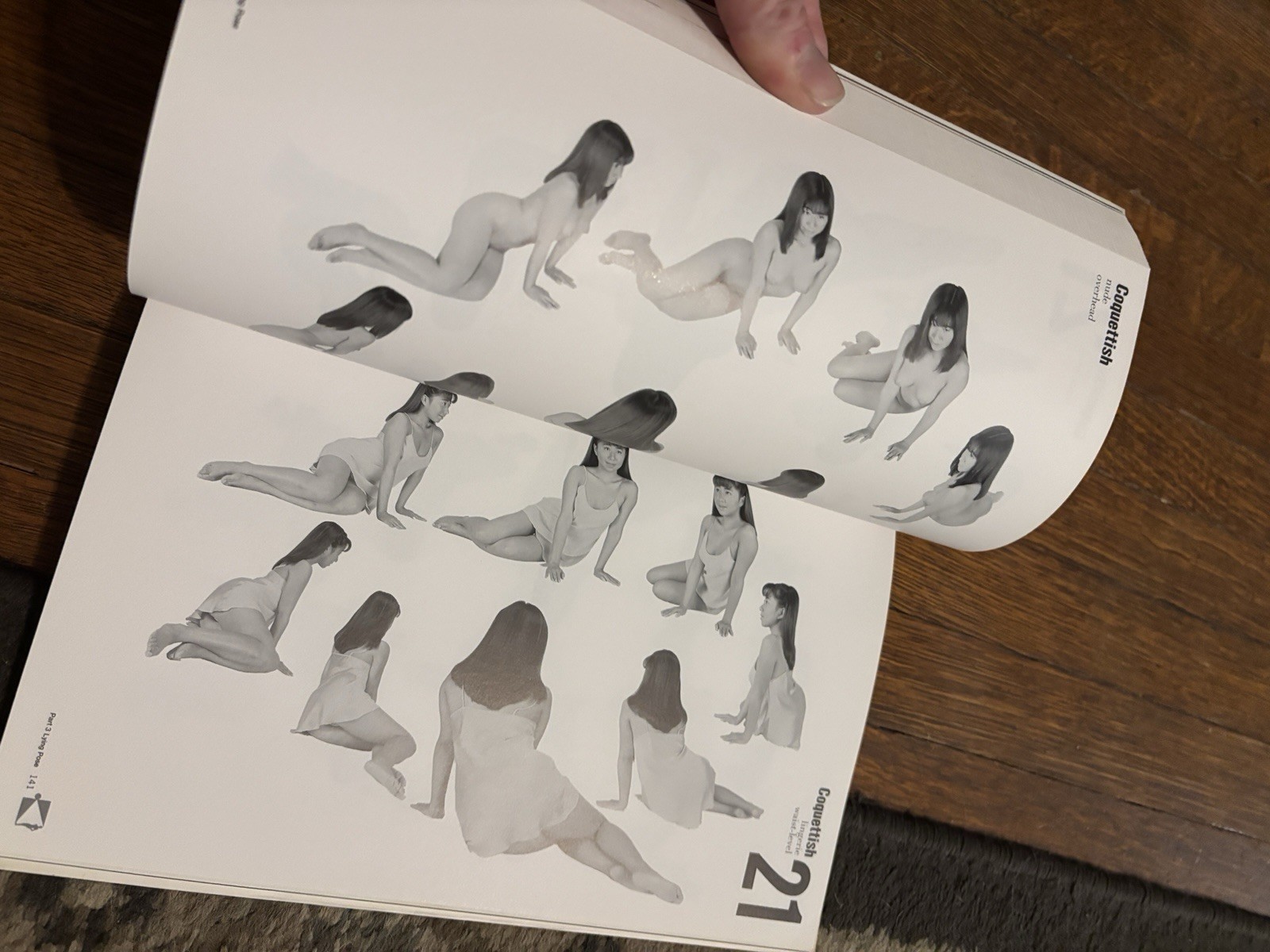 Basic Pose 1152 by Yuko Nakajima Figure Reference Drawing Japanese