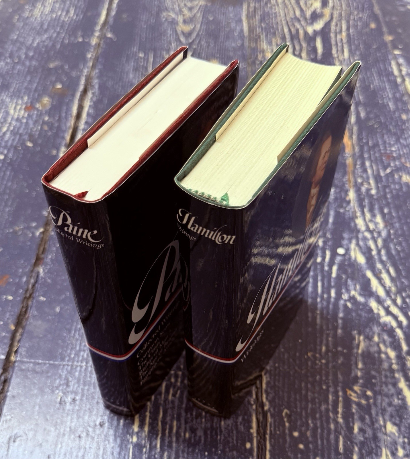 Thomas Paine Common Sense COLLECTED WRITINGS Alexander Hamilton 2 LOA HC BOOKS