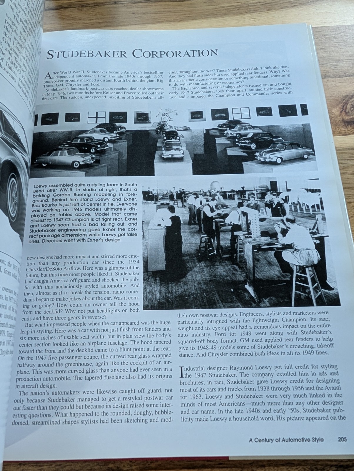 A Century of Automotive Style Michael Lamm & Dave Holls HB DJ SIGNED