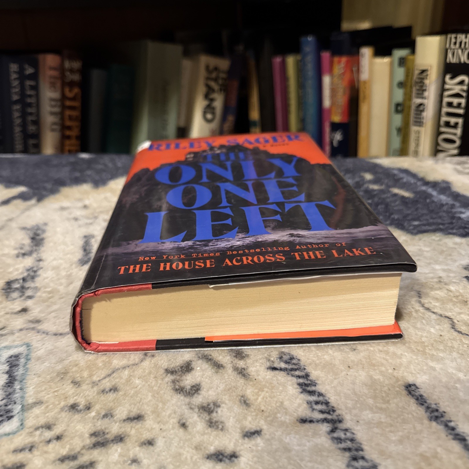 The Only One Left – Riley Sager (Hardcover) 1st/1st, Ex-Lib.