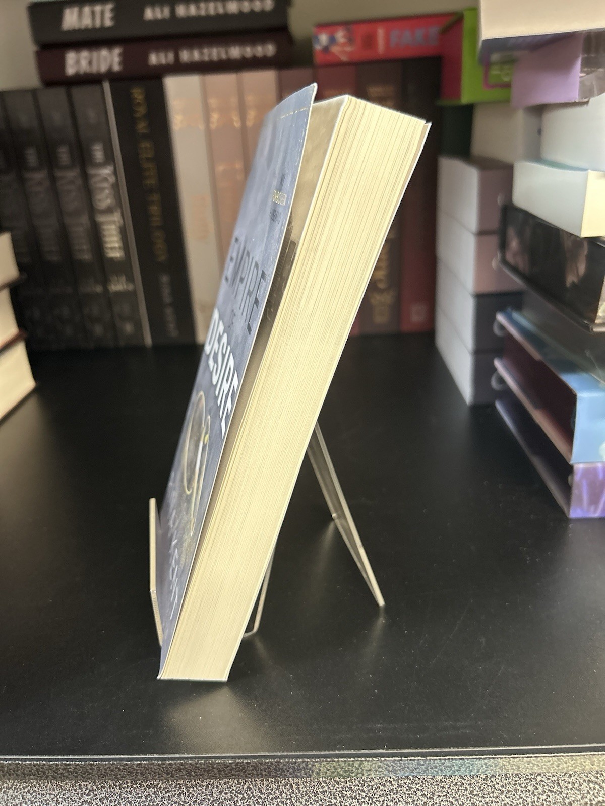 Cover to Cover Empire of Desire by Rina Kent SIGNED