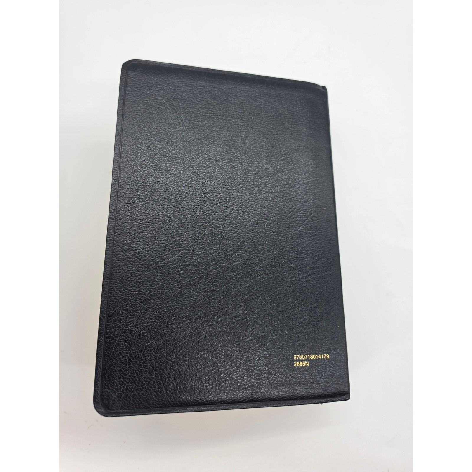 Nelson NKJV Study Bible New King James Version Black Bonded Leather Gold Gilded