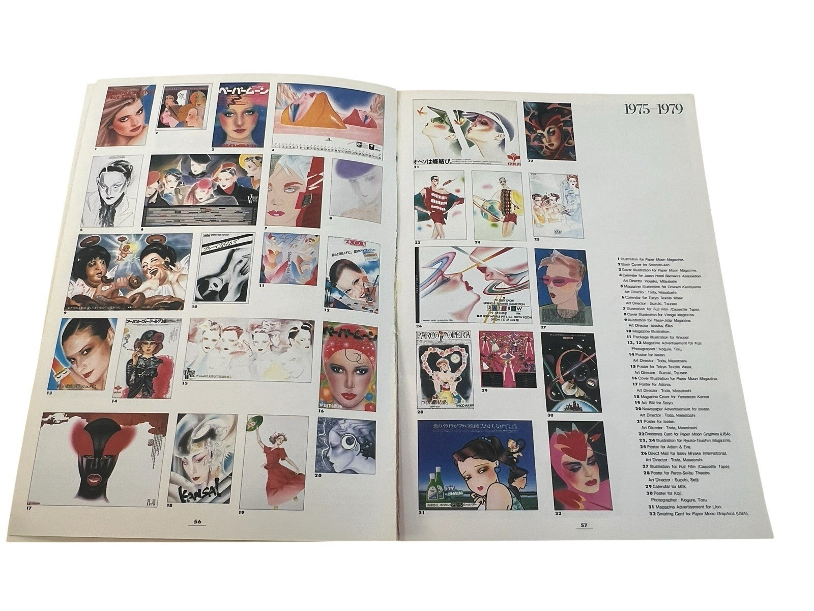 vtg 1987 Pater Sato Portfolio 20 Years Works Japan Book