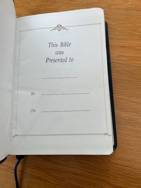 Holy Bible Kenneth Copeland Reference Ed KJV Red Letter GENUINE Leather 1991 VG