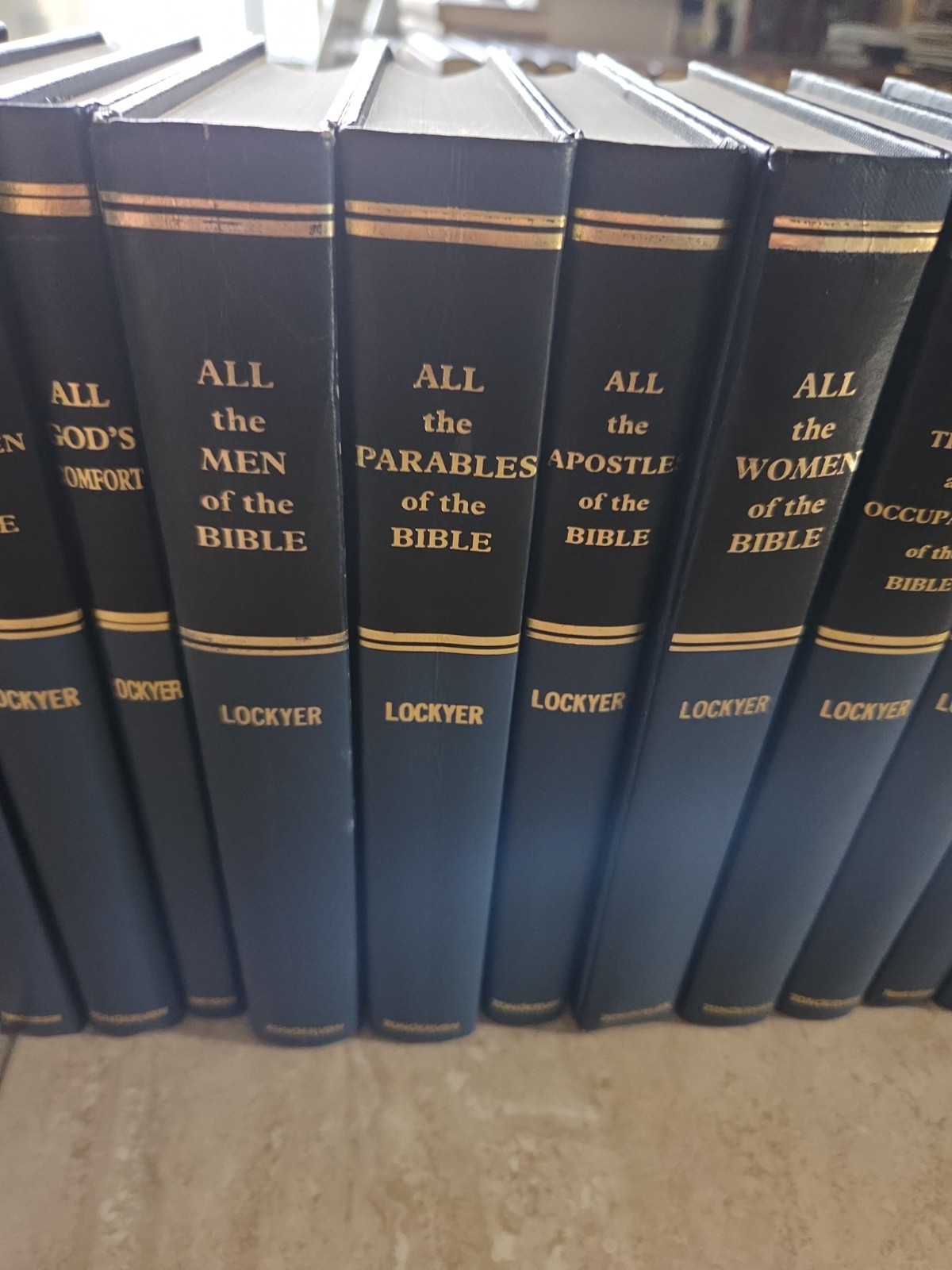 All Of The Bible Series by Herbert Lockyer (20 Volume Set) Zondervan Hardcover